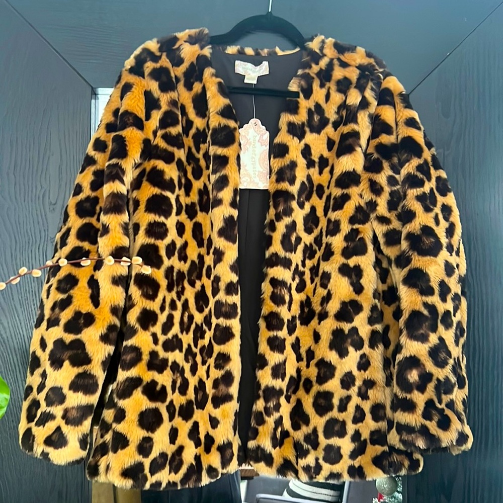 Cheetah Fur Jacket